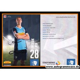 Autogramm Fussball | VfL Bochum | 2015 | Frederik LACH