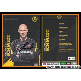 Autogramm Fussball | Dynamo Dresden | 2020 | Alexander SCHMIDT
