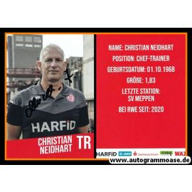 Autogramm Fussball | Rot-Weiss Essen | 2020 | Christian NEIDHART