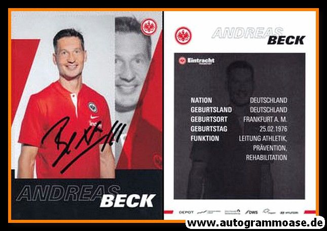 Autogramm Fussball | Eintracht Frankfurt | 2020 | Andreas BECK