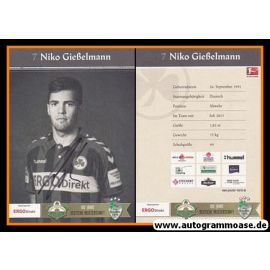 Autogramm Fussball | SpVgg Greuther Fürth | 2014 | Niko GIESSELMANN