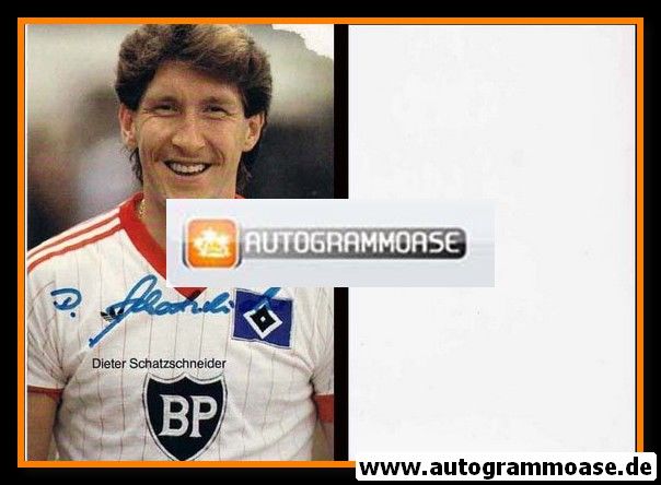 Autogramm Fussball | Hamburger SV | 1984 | Dieter SCHATZSCHNEIDER