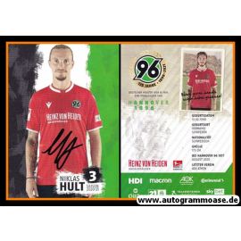 Autogramm Fussball | Hannover 96 | 2020 | Niklas HULT