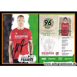 Autogramm Fussball | Hannover 96 | 2020 | Marcel FRANKE
