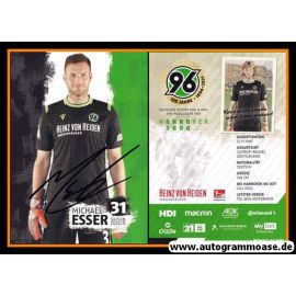 Autogramm Fussball | Hannover 96 | 2020 | Michael ESSER