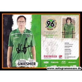 Autogramm Fussball | Hannover 96 | 2020 | Steffen GNIESMER