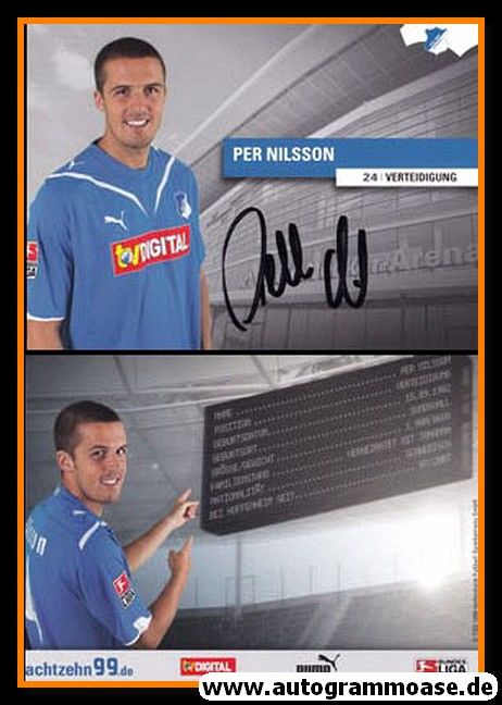 Autogramm Fussball | TSG 1899 Hoffenheim | 2009 | Per NILSSON