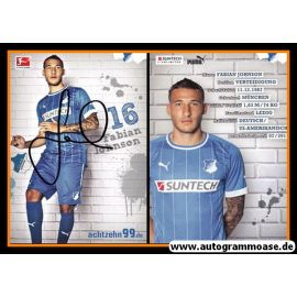Autogramm Fussball | TSG 1899 Hoffenheim | 2012 | Fabian JOHNSON