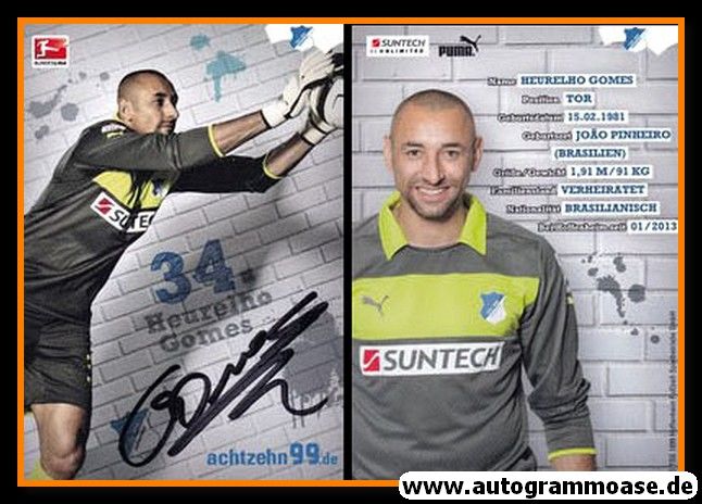 Autogramm Fussball | TSG 1899 Hoffenheim | 2012 | Heurelho GOMES