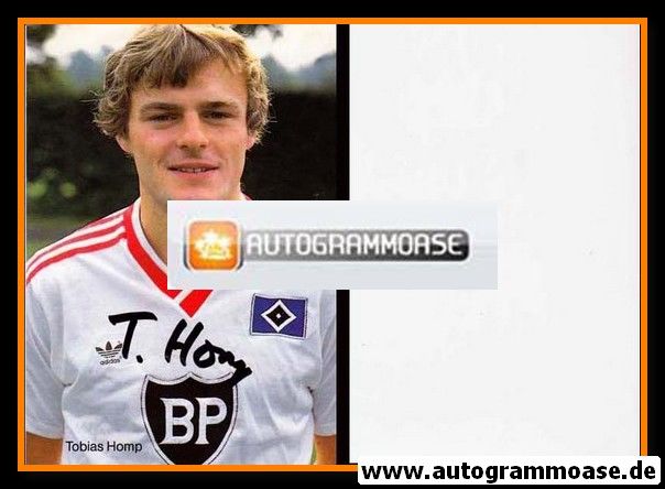Autogramm Fussball | Hamburger SV | 1985 | Tobias HOMP