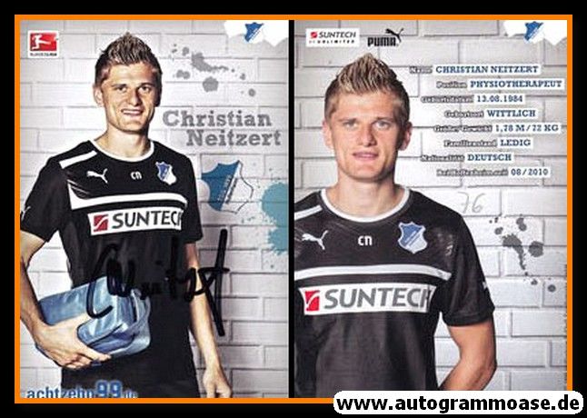 Autogramm Fussball | TSG 1899 Hoffenheim | 2012 | Christian NEITZERT