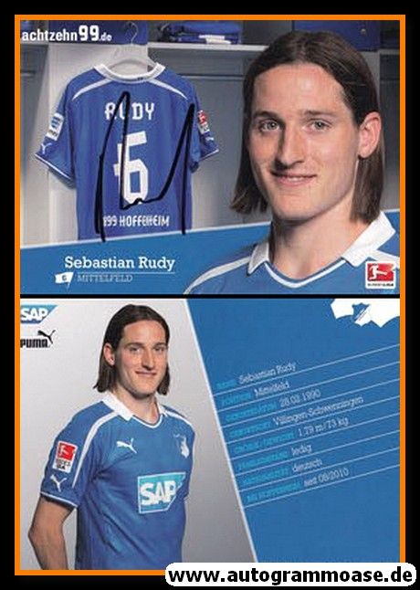 Autogramm Fussball | TSG 1899 Hoffenheim | 2013 | Sebastian RUDY