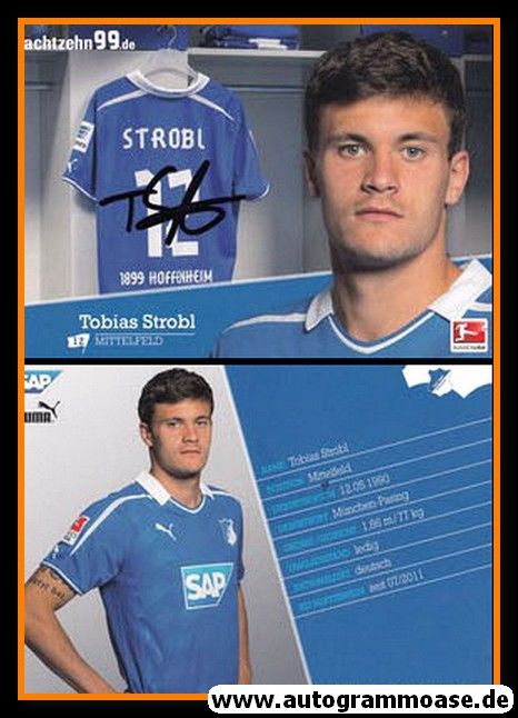 Autogramm Fussball | TSG 1899 Hoffenheim | 2013 | Tobias STROBL