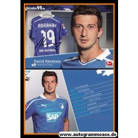 Autogramm Fussball | TSG 1899 Hoffenheim | 2013 | David ABRAHAM