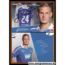 Autogramm Fussball | TSG 1899 Hoffenheim | 2013 | Patrick SCHORR