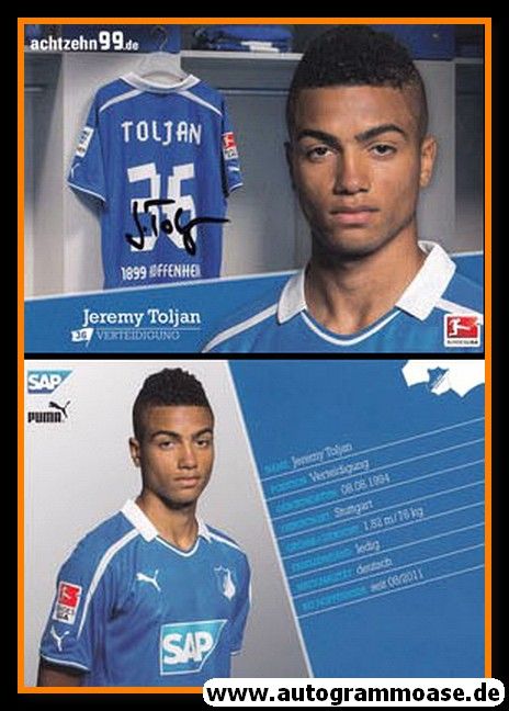 Autogramm Fussball | TSG 1899 Hoffenheim | 2013 | Jeremy TOLJAN