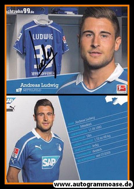 Autogramm Fussball | TSG 1899 Hoffenheim | 2013 | Andreas LUDWIG