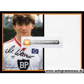 Autogramm Fussball | Hamburger SV | 1985 | Manfred WASNER
