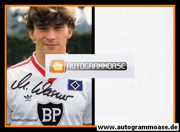 Autogramm Fussball | Hamburger SV | 1985 | Manfred WASNER