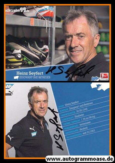 Autogramm Fussball | TSG 1899 Hoffenheim | 2013 | Heinz SEYFERT