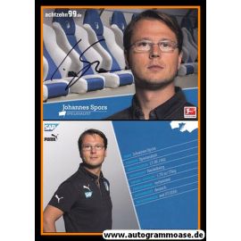Autogramm Fussball | TSG 1899 Hoffenheim | 2013 | Johannes SPORS