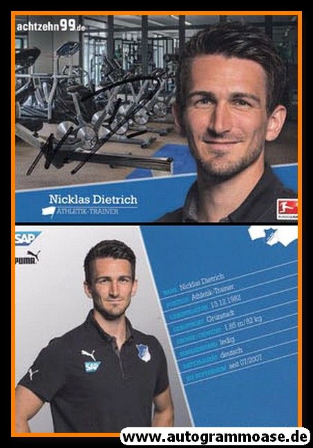 Autogramm Fussball | TSG 1899 Hoffenheim | 2013 | Nicklas DIETRICH