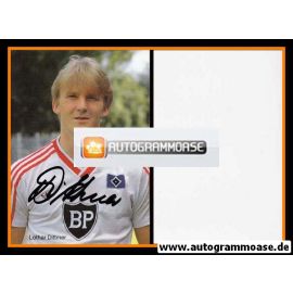 Autogramm Fussball | Hamburger SV | 1986 | Lothar DITTMER