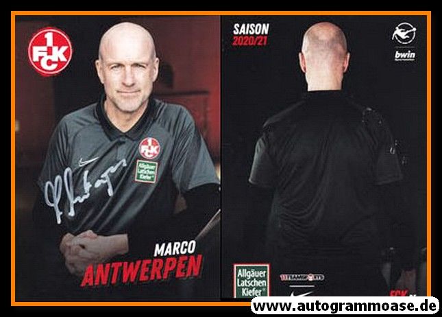 Autogramm Fussball | 1. FC Kaiserslautern | 2020 | Marco ANTWERPEN