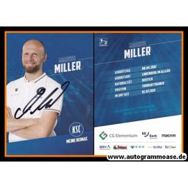 Autogramm Fussball | Karlsruher SC | 2021 | Markus MILLER