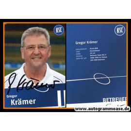 Autogramm Fussball | Karlsruher SC II | 2009 | Gregor KRÄMER