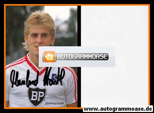 Autogramm Fussball | Hamburger SV | 1986 | Manfred KASTL