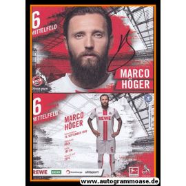 Autogramm Fussball | 1. FC Köln | 2020 | Marco HÖGER