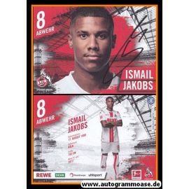 Autogramm Fussball | 1. FC Köln | 2020 | Ismail JAKOBS