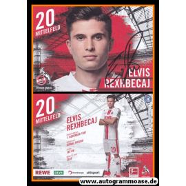 Autogramm Fussball | 1. FC Köln | 2020 | Elvis REXHBECAJ