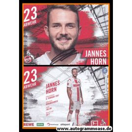 Autogramm Fussball | 1. FC Köln | 2020 | Jannes HORN