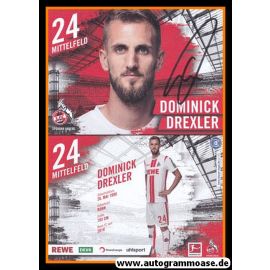 Autogramm Fussball | 1. FC Köln | 2020 | Dominick DREXLER