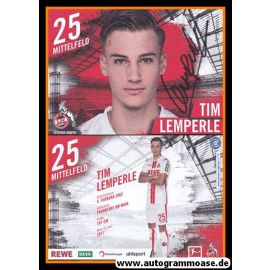 Autogramm Fussball | 1. FC Köln | 2020 | Tim LEMPERLE
