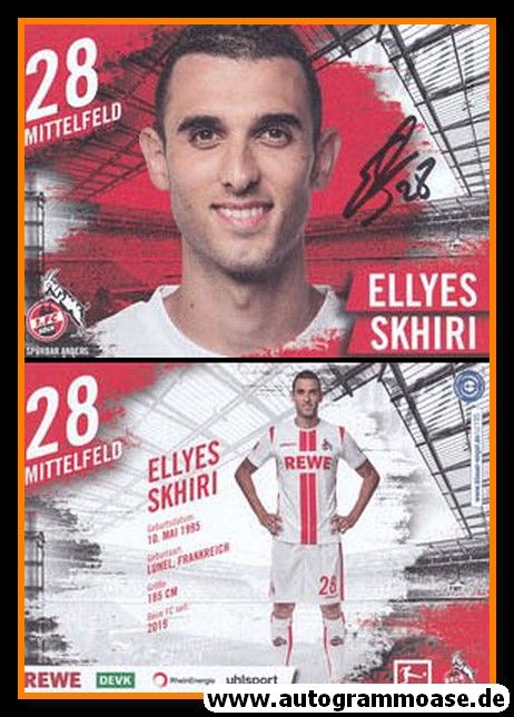 Autogramm Fussball | 1. FC Köln | 2020 | Ellyes SKHIRI