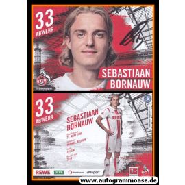 Autogramm Fussball | 1. FC Köln | 2020 | Sebastiaan BORNAUW