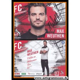 Autogramm Fussball | 1. FC Köln | 2020 | Max WEUTHEN