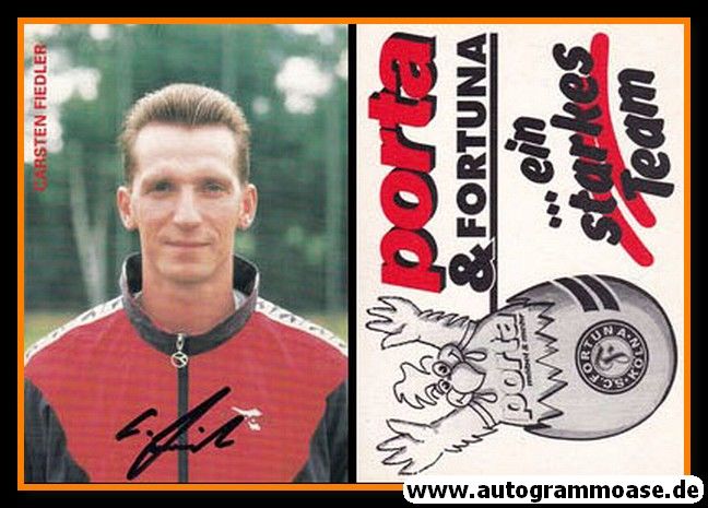 Autogramm Fussball | Fortuna Köln | 1996 | Carsten FIEDLER