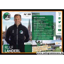Autogramm Fussball | VfB Lübeck | 2010er | Rolf LANDERL