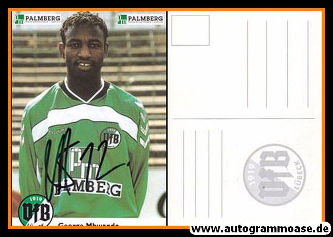 Autogramm Fussball | VfB Lübeck | 2001 | George MBWANDO