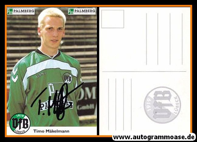 Autogramm Fussball | VfB Lübeck | 2001 | Timo MÄKELMANN