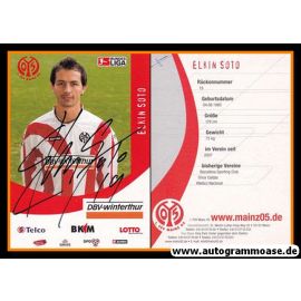 Autogramm Fussball | FSV Mainz 05 | 2006 | Elkin SOTO