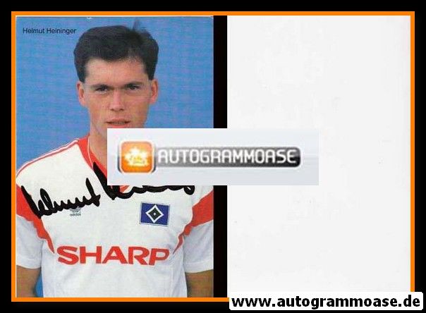 Autogramm Fussball | Hamburger SV | 1987 | Helmut HEININGER