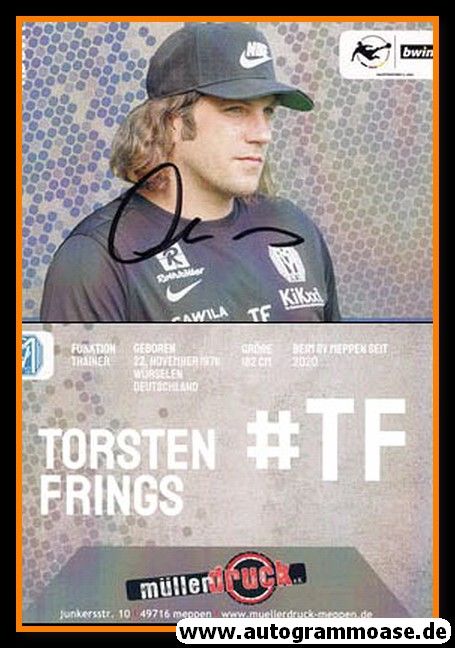 Autogramm Fussball | SV Meppen | 2020 | Torsten FRINGS