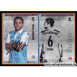 Autogramm Fussball | TSV 1860 München | 2014 | Dominik STAHL
