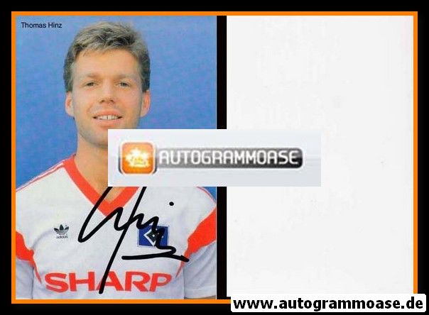 Autogramm Fussball | Hamburger SV | 1987 | Thomas HINZ