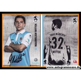 Autogramm Fussball | TSV 1860 München | 2014 | Maximilian WITTEK